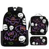 Halloween Halloween Personalità Periferica Pipistrello Orrore Zucca Tendenza Zaino Borsa a Spalla Astuccio