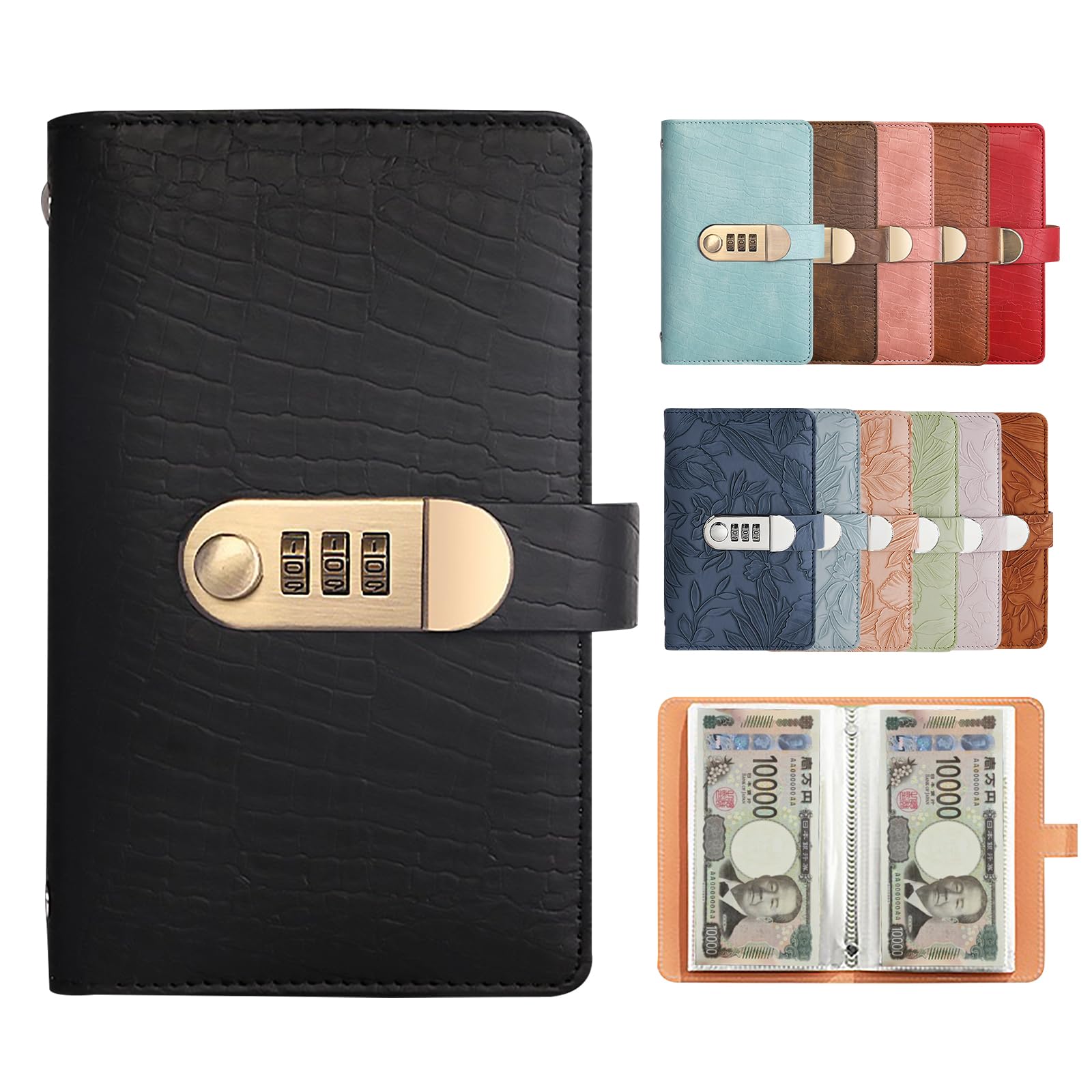 

Копилка для банкнот Сортировщик денег Конверт Папка для сбережений Кодовый замок для банкнот с инструкциями План сбережений Набор для выживания при катастрофах Внутренняя банка чёрный