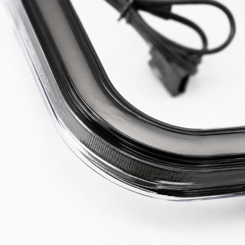 Motorcycle Turn Signal Light Pair for 1996-2013 Applications with Curved Acrylic Lower-Fairing Housings