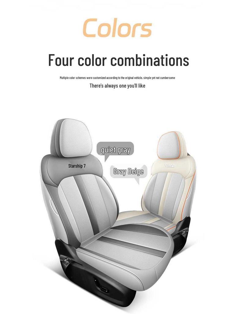 All-Season Full Coverage Car Seat Covers for 25 Models – 26 Li Galaxy Starship 7EM-i Universal Fit