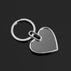 Black Heart Keychain Keyring Metal Car Key Holder