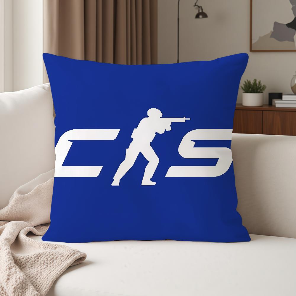 Hot Game CCounterStrike 2 CSGO Pillow Case Suitable For Bedrooms Living Rooms Cars Home Decoration
