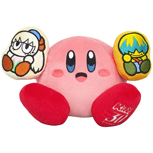 Sanei Boeki Kirby 30th Anniversary Basic Plush Toy W17.5 X D12.5 X H11cm