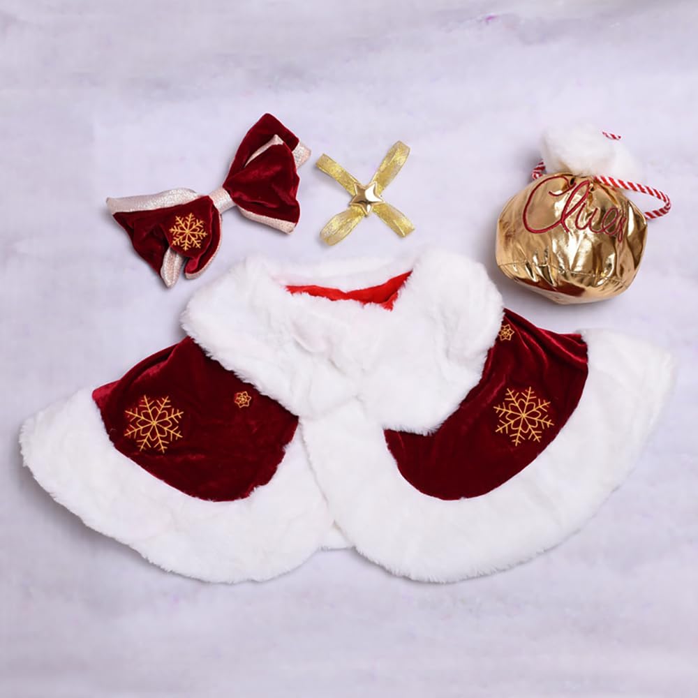 Linabelle Stella Lou Clothes, Universal Dress-Up Costume, Christmas, Doll Clothes Not Included, Size Small, Cute Plush Clothes, Special Cute Stella