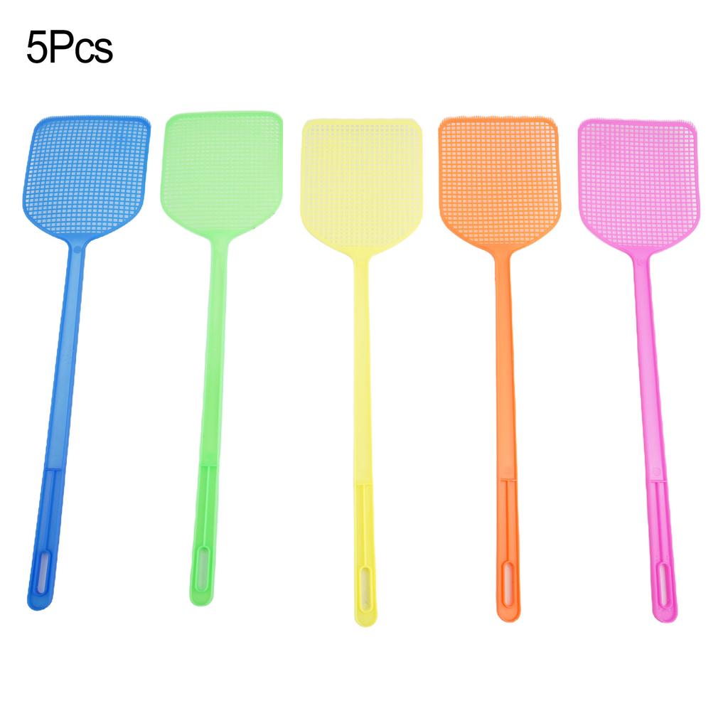 Flies Pat Fly Swatters Pest Control Solid Color Fly Swatter Home Fly Swatter Long Handle Manual Practical Restaurant