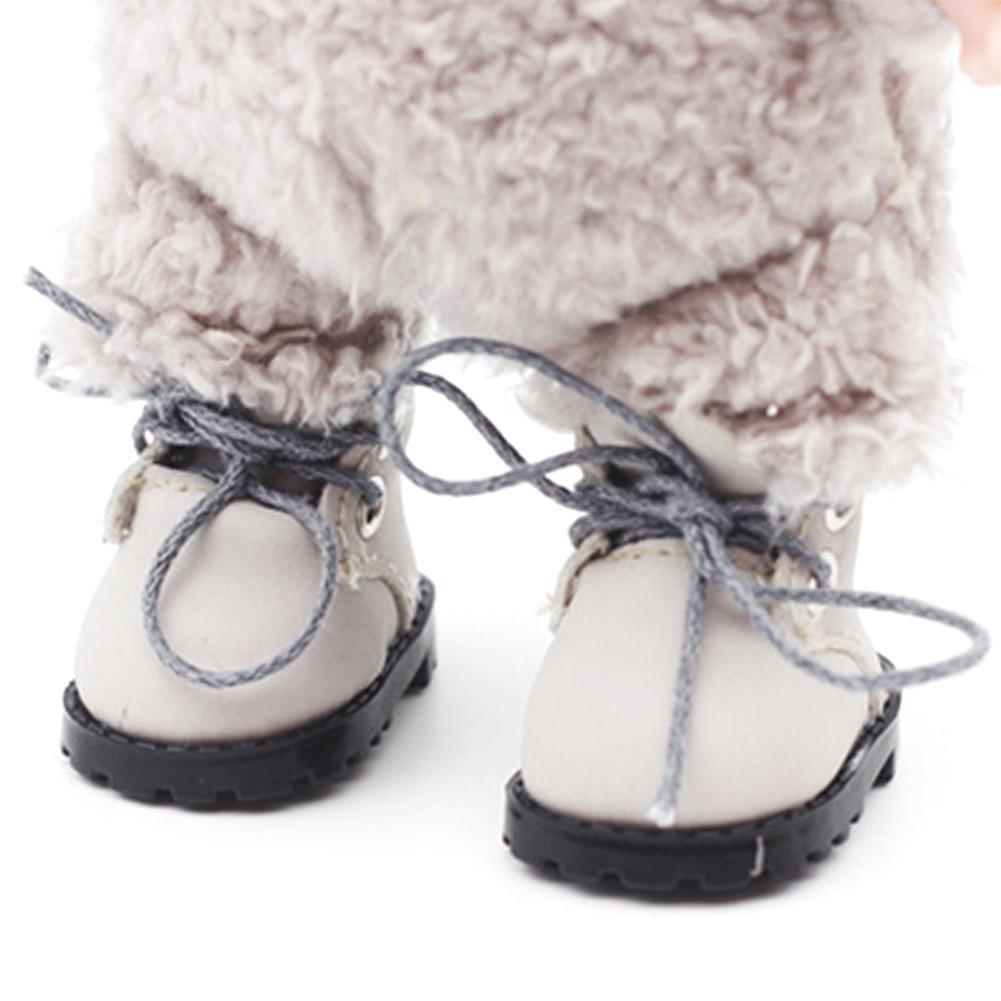 For LABUBU Leather Shoes Suitable for 17cm Cotton Dolls Shoes Boots Toys Casual Sports Shoes Dolls Accessories DIY Doll Toys