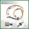 Motoforti Engine Fuel Injector Wiring Harness for CAT for Caterpillar C7 Engine Excavator 2225917 Fuel Injector Wiring Harness Assembly Long-lasting