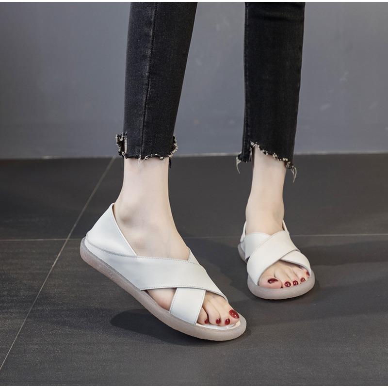 New Women's Shoes Flat Student Soft-soled Flip-flops