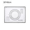 Multiple Sizes Silicone Baking Mat Heat-Resistant Baking Oven Sheet Liner Non-Stick Cookie Pastry Pizza Dough Pad Kitchen Supplies
