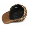 Lamb Wool Hat Women's Autumn Winter Thick Warm Baseball Cap Sunscreen Sun Hat Leopard Print Cap
