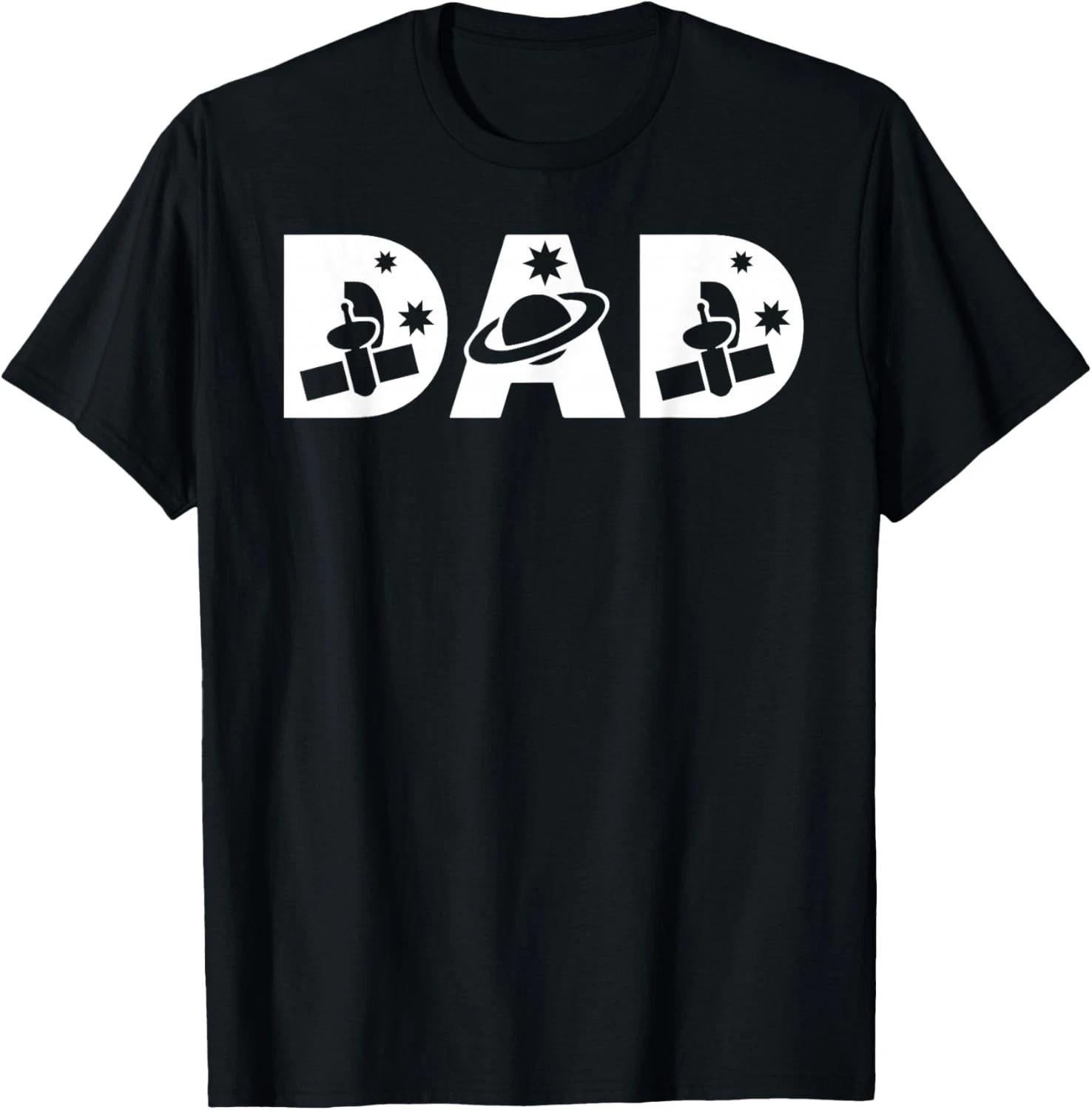 

Funny Dad Space Astronaut Birthday Party Gift Unisex T-Shirt S