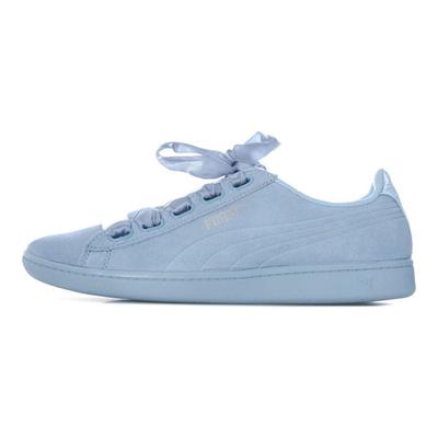 Vikky Ribbon Satin Retro Casual Sneakers Women Sneakers Blue 366416-04