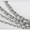 Interlocking Titanium & Stainless Steel Chain Necklace