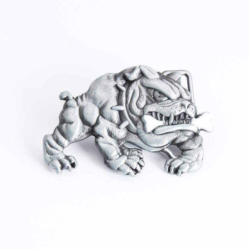 Zinc Alloy Bulldog Men s Belt Buckle - Quality, Smooth Finish
