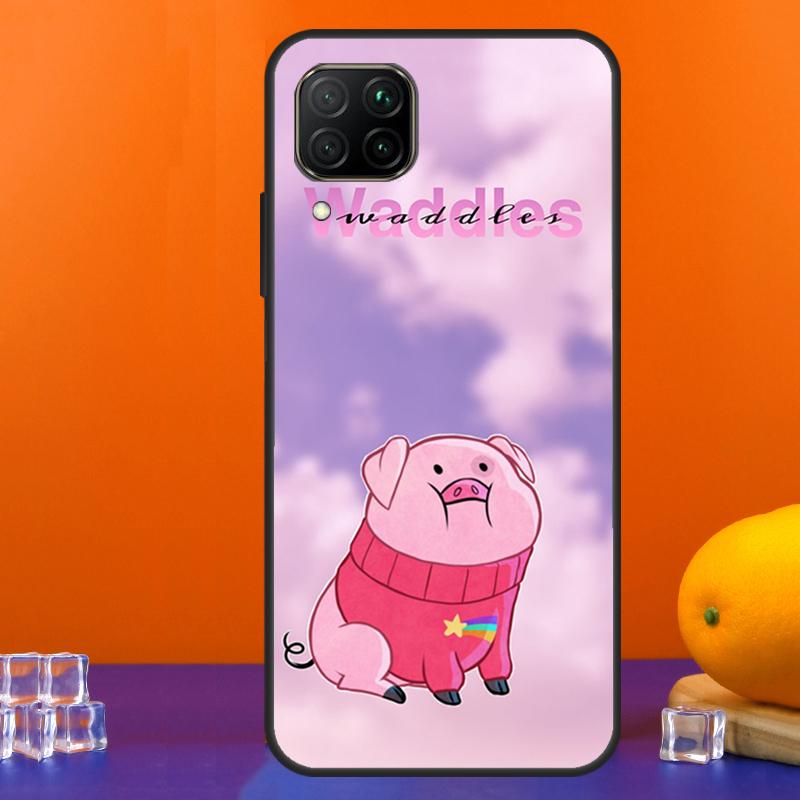 Cartoon Pig For Huawei Nova 7i 8i 11i 12i 12s 9 10 SE Y91 Y90 Y60 Y70 Y72 Y61 P30 P40 Lite P60 Pro Case