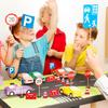 Kisangel 72 Pcs Road Sign Barricade Toy Kids Decor Mini Toys for Kids Childrens Play Sets Orange Cones Mini Safety Cones Mini Toy Traffic Cones