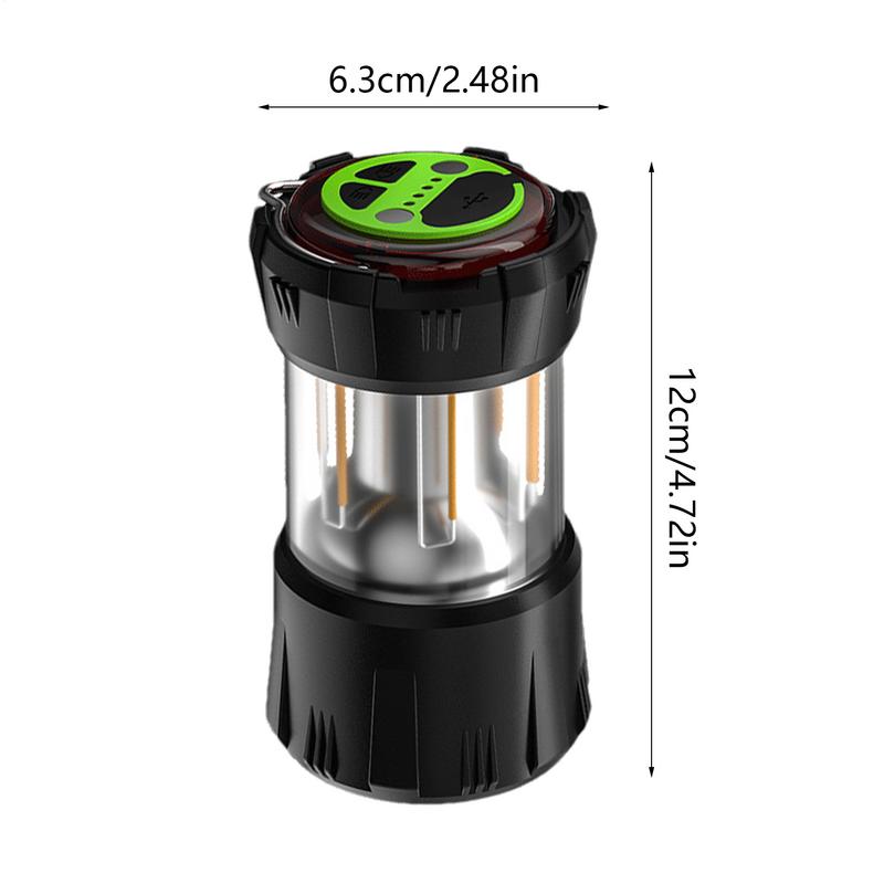 Camping Tent Light Waterproof Lantern For Hiking Portable Bright Camping Tent Light For Fishing Emergencies Hiking