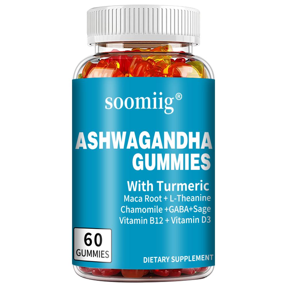 

Vitamin D3 2500 IU, Vitamin B12 100 Mcg, Turmeric, Maca Root Powder, 60 Gummies Supplement 60 Gummies