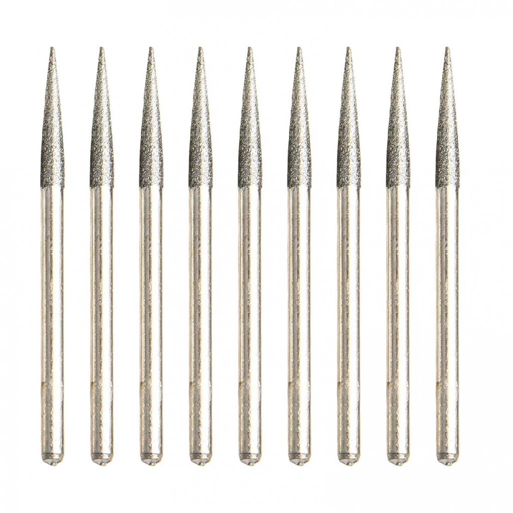 For Rock Grinding Head For Pulling Straight Lines 70mm 10Pcs For Reaming Silver