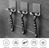 Bathroom Stainless Steel Razor Holder Storage Hook Wall  Men Shaving Shaver Shelf Punch Free Razor Rack Bathroom Accessories