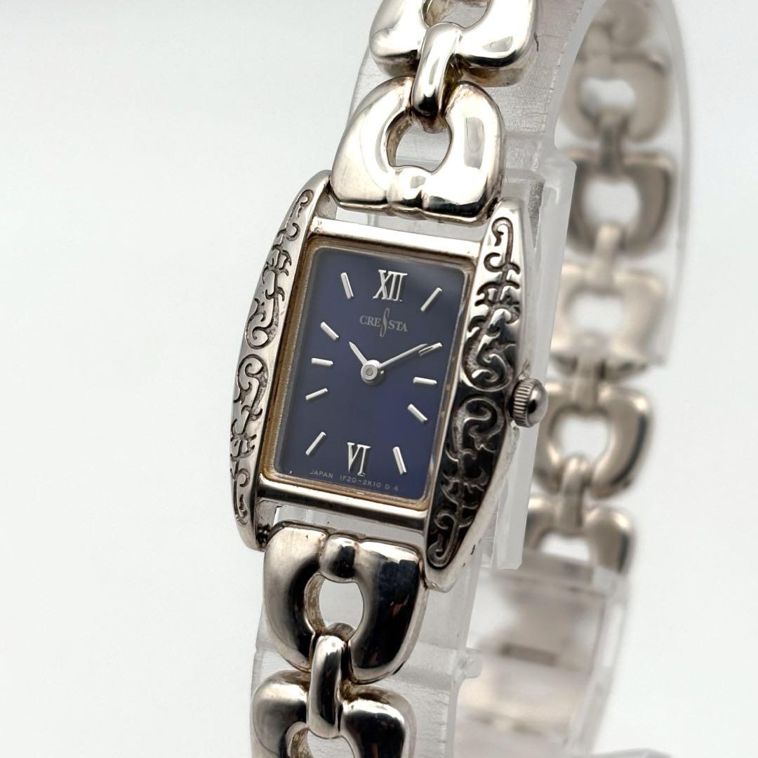 

[Б/У] SEIKO CRESTA СЕРЕБРО 925 кварцевые часы из цельного серебра