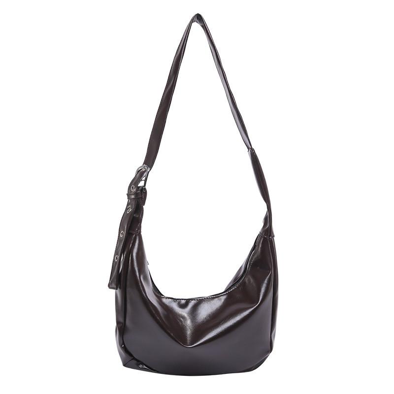 Dumpling Bag Contemporary For Women Roomy Commuter Crossbody Bag With Unique Dumpling Shape And Design