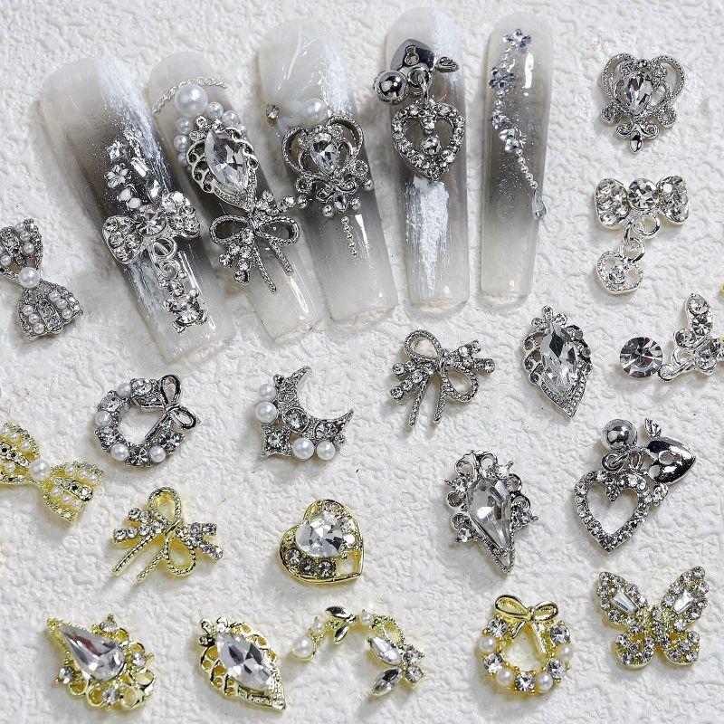 Nagellegierung Schmetterling Nagelzubehör Nageldekoration