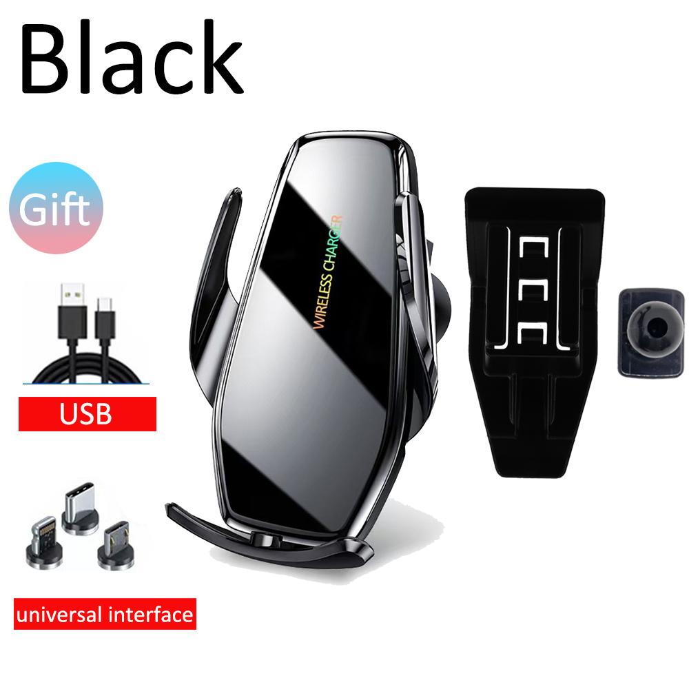 Phone Holder for Volkswagen VW Polo Virtus R-Line GTI 2018~2025 Air Vent Clip Stand Support Wireless Fast Charging Accessories
