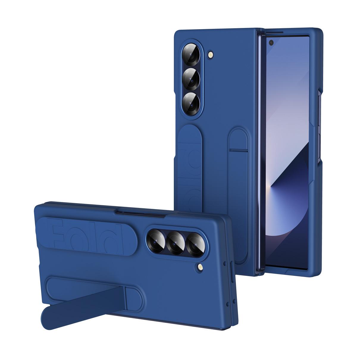 

Чехол для Samsung Galaxy Z Fold 7 с вертикальным ремешком на запястье и подставкой - Полная защита, Защита от падений Z Fold 5 (No Front Frame Film)