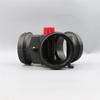 90MM To 75MM Valve Flap Adjustable Air Heater Vent Ducting T Branch Splitter Pipe Joiner Connector For Car Truck Campers