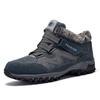 Men Snow Boots Winter Plush Warm Men Boots Work Shoes Comfortable Casual Unisex Ankle Snow Boots