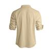 New Men's Casual Blouse Cotton Linen Shirt Loose Tops Long Sleeve Tee Shirt Spring Autumn Casual Handsome Men's Shirts