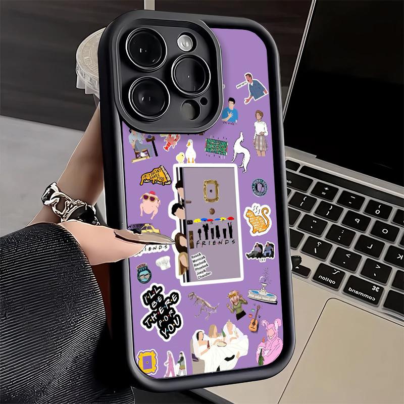Phone Case for iPhone 17 Air 16E 15 16 Pro Max Friends Tv Show Theme Cover 14 Plus 13 12 Mini Soft Shell Silicone Fundas