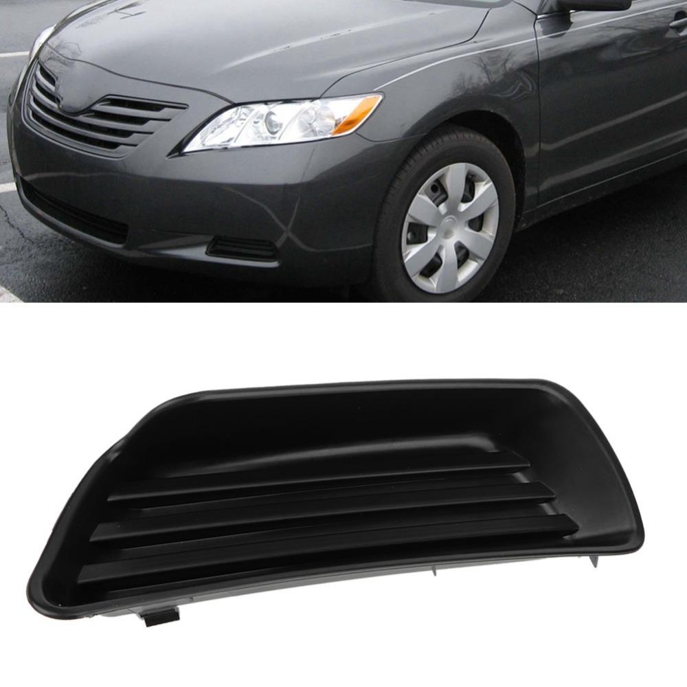 Black Fog Light Bezel Bumper Fog Frame for Toyota Camry 2007-2009 For Front Bumper