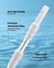 Pool Pole, 1 to 3.65 mm Telescoping Swimming Pool Cleaning Poles, Professional Adjustable Telescopic Pole with Extension Pole, Heavy Duty Cleaner