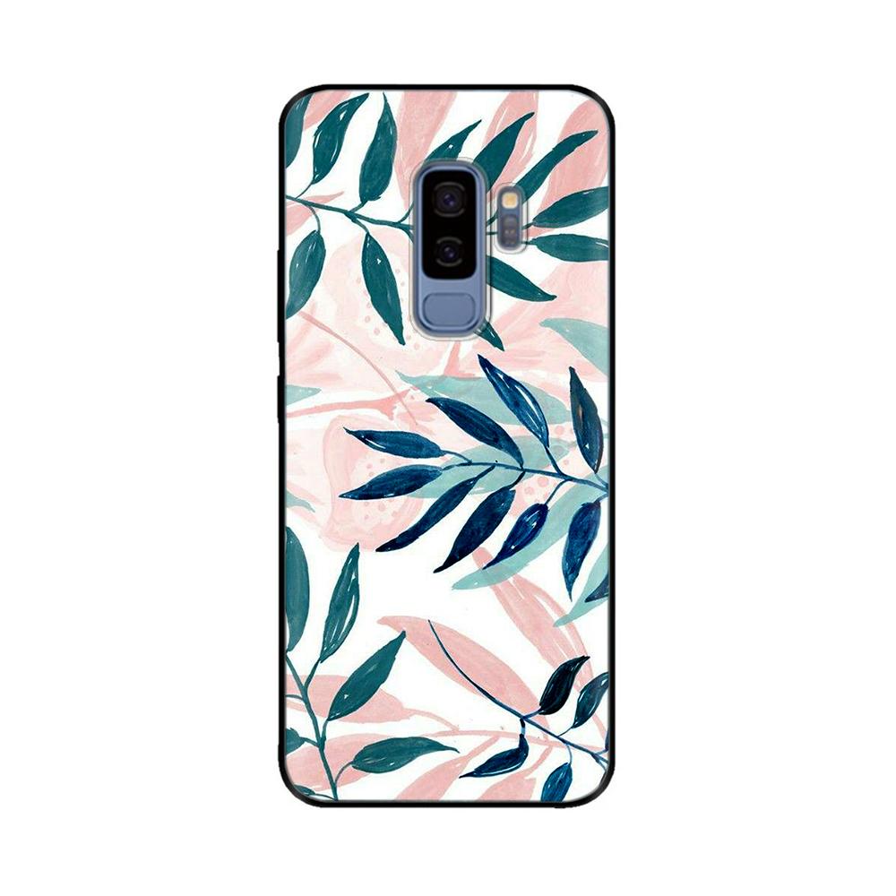 For Samsung Galaxy S9 Case Mobile Phone TPU Silicone Protective Cover for Samsung S9 Plus S9+ S 9 Back Cover Paintted Bumper