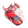 SHOP-STORY - Voiture télécommandée 2 en 1 transformable en robot - Couleur Rouge