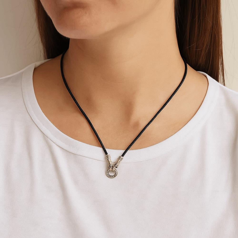 Adjustable Vintage  Necklaces Handmade Portrait Pendant Necklace  Female Lady Girl