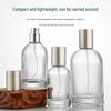 Transparent Glass Perfume Spray Bottle, 30ml - Portable Decanting Cosmetic Container