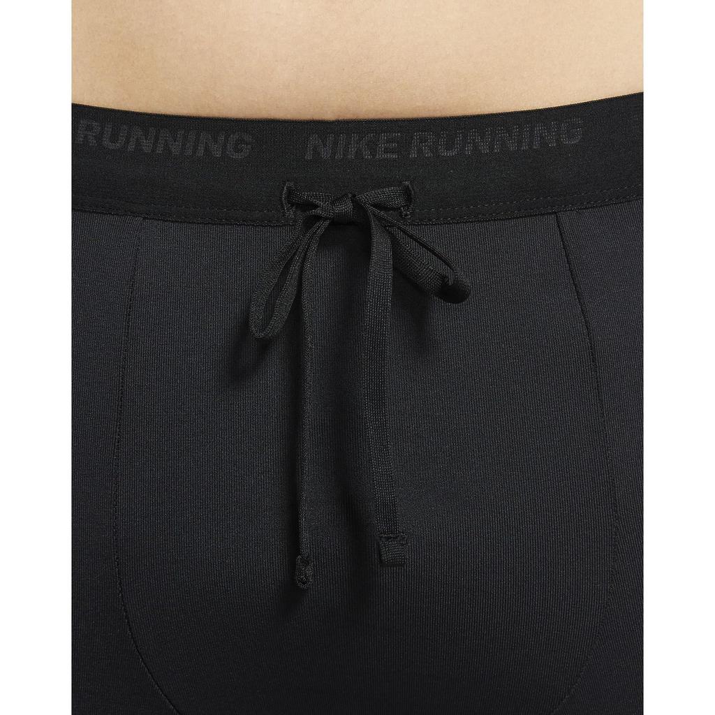 Nike Knitted Sweatpants Men's Black Moderate Slim Fit Pants CZ8824-010