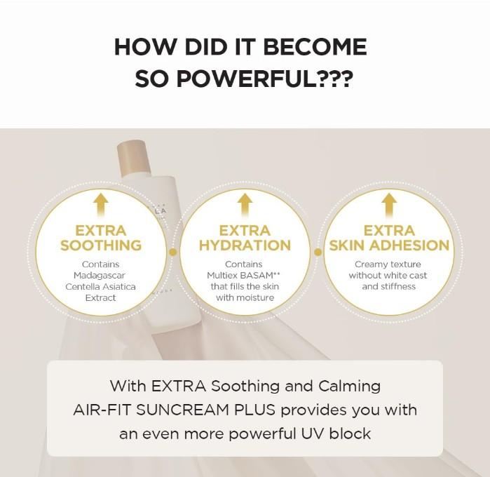 Skin1004 Madagaskar Centella Air-Fit Sonnencreme Plus SPF 50+ PA++++ 50 ml