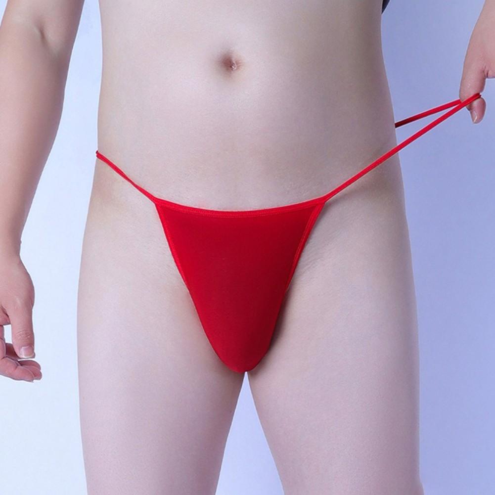 G-String Underwear Men Thongs Sexy Briefs High Stretch