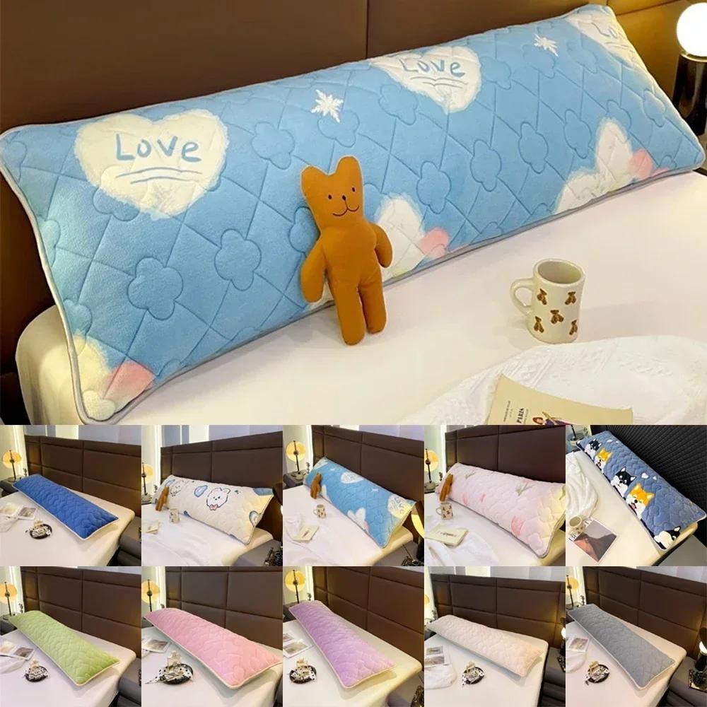 1PC Rectangle Pillowcase Lace Style Pillows Cover 48x120/150/180cm Cushion Cover Long Pillow Cases Home Pillowslip Funda Cojin