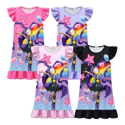 82622 Kids Girls Lily Lovebraids Casual Ruffle Dress