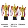 Custom Metal Trophies for Student and Children Sports: Creative Awards for Football, Basketball, and Competitive Games