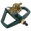 360 Degree Adjustable Circular Sprinkler Zinc Alloy Impulse Sprinkler Heavy Duty with Metal Base for Large Area Lawn Yard Garden