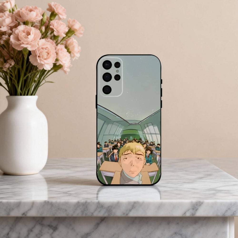 G-GTO-Onizuka T-Teacher-R Phone Case For Samsung S25,S24,S21,S22,S23,S30,Ultra,S20,Plus,Others Soft Black Case Samsung S225G