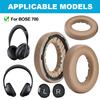 Protein Leather/Sheepskin with Memory Foam Headphones Ear Pads Noise Cancelling Ear Cushions for Bose 700 (NC700) Headphones