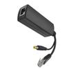 Efficiency PoE Splitter POE StepUps Transform Adapter, RJ45 52V/48V Output, 9-24V DC5.5x2.1mm Input,Wide Compatibility