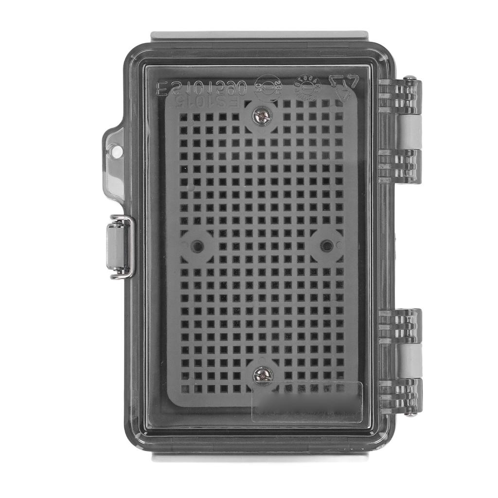 Distribution Box with Hinged Cover Mounting Plate Brackets IP67 Waterproof ABS Plastic Electrical En